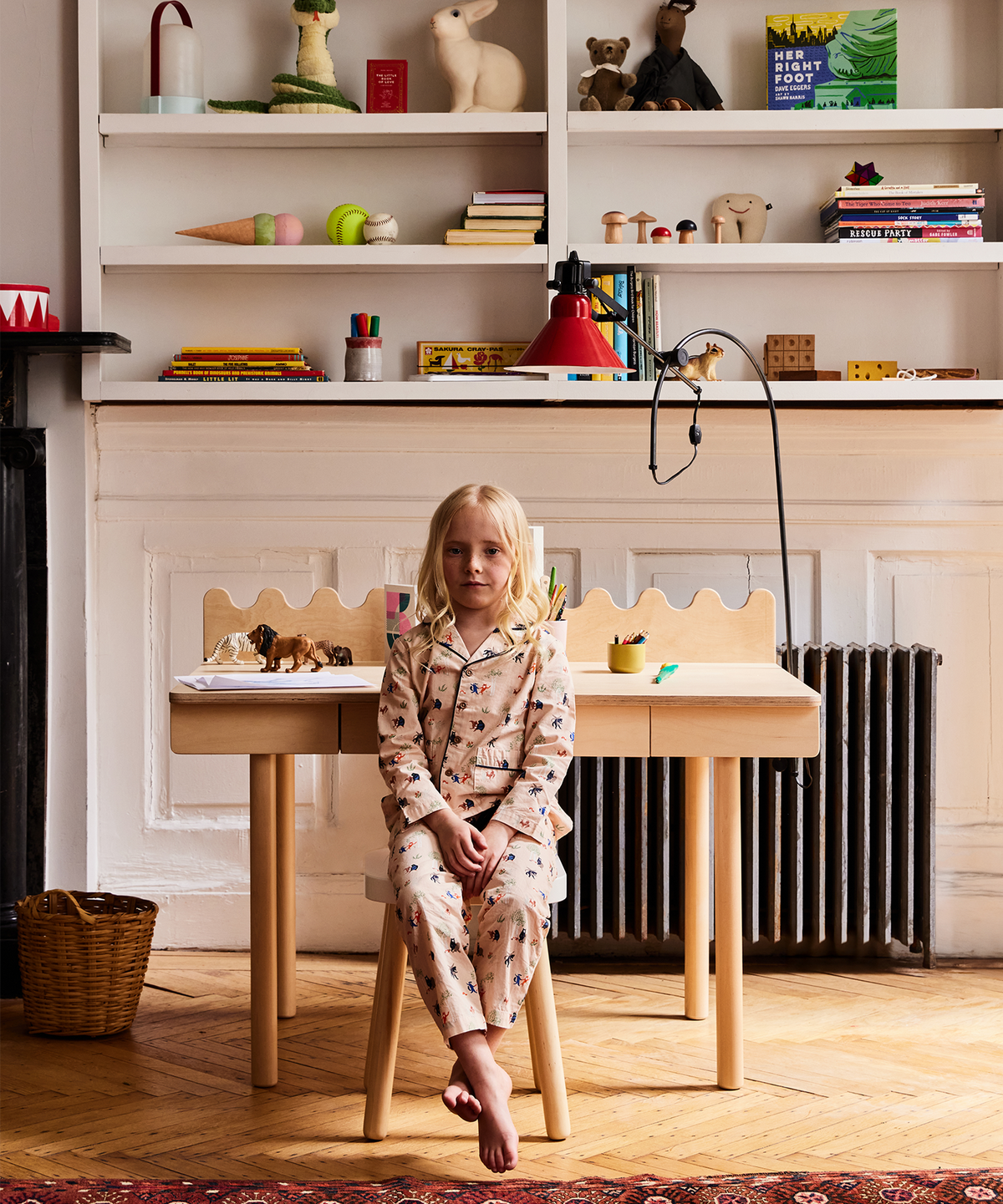 Oeuf Moss Desk - Birch, view 6