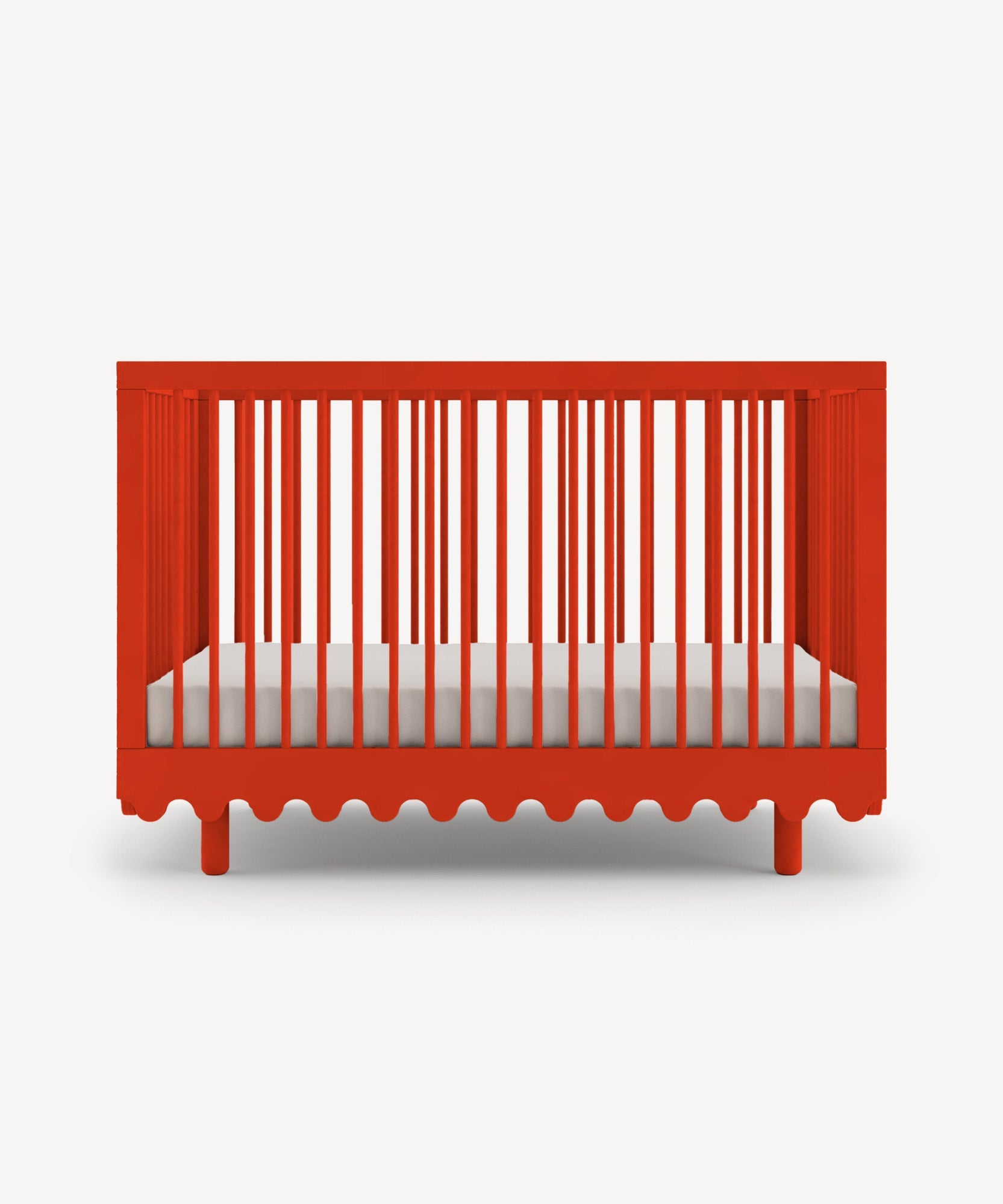 Oeuf Moss Cot Bed - Tomato