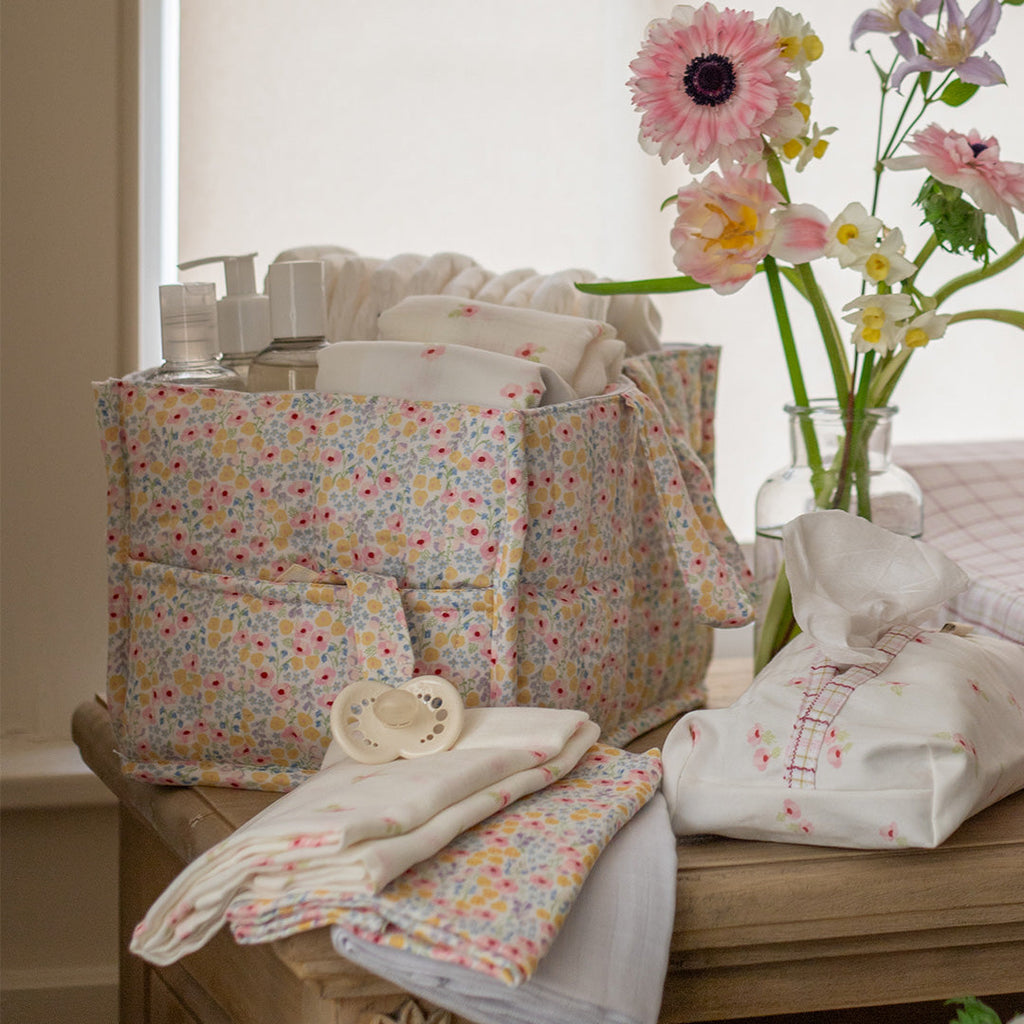 Nappy Caddy - Wildflower Garden