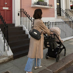 Buy Pram Organiser Bag - Soft Black | Changing Bags & Travel Changing Mats for kids by Learning Bugs UK