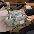 Buy Pram Organiser Bag - Olive | Changing Bags & Travel Changing Mats for kids by Learning Bugs UK