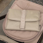 Buy Recycled Nylon Travel Baby Changing Mat - Oyster | Changing Bags & Travel Changing Mats for kids by Learning Bugs UK