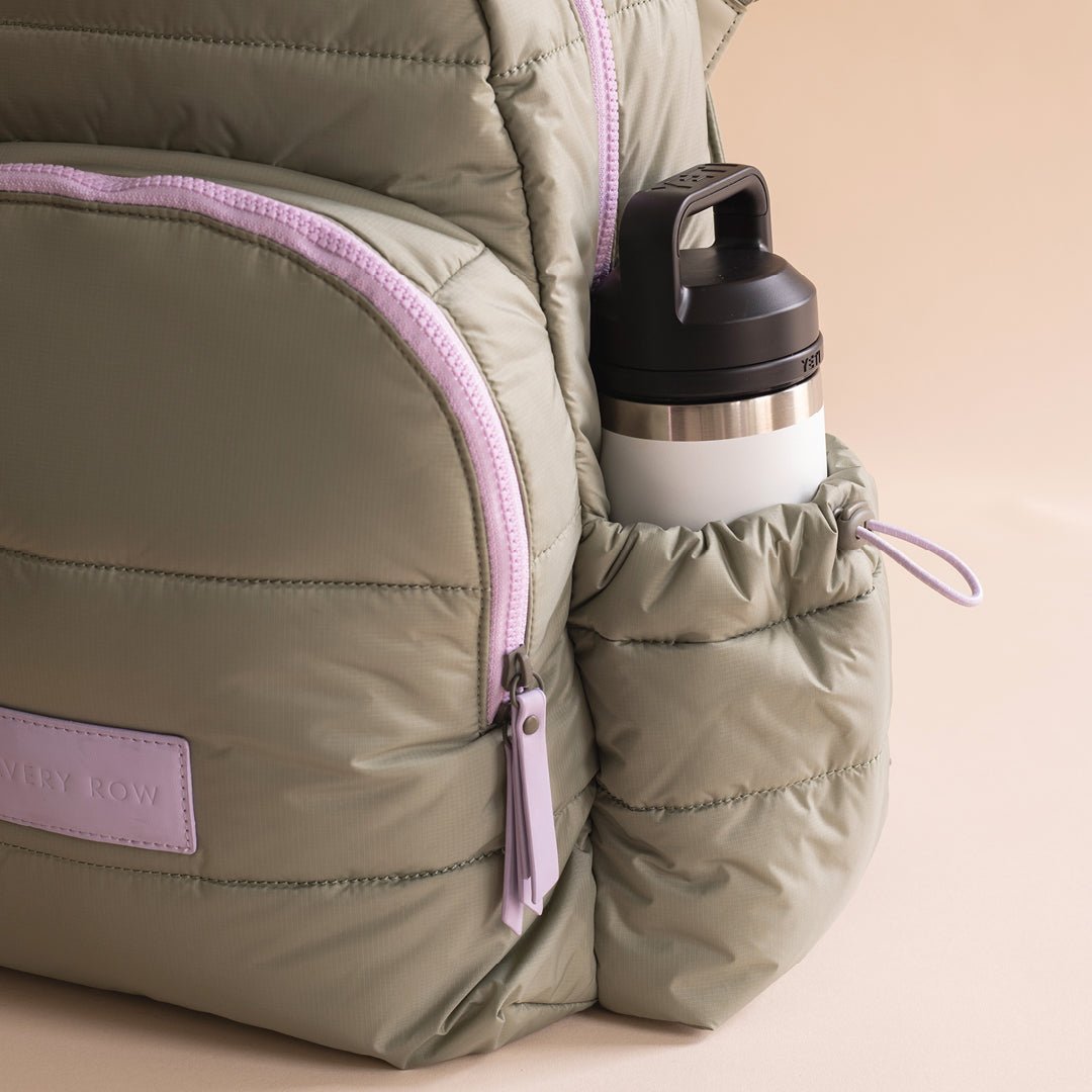 Buy Baby Changing Backpack - Olive | Changing Bags & Travel Changing Mats for kids by Learning Bugs UK