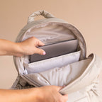 Buy Baby Changing Backpack - Oyster | Changing Bags & Travel Changing Mats for kids by Learning Bugs UK