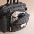 Buy Baby Changing Tote Bag - Soft Black | Changing Bags & Travel Changing Mats for kids by Learning Bugs UK