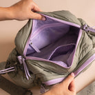 Buy Pram Organiser Bag - Olive | Changing Bags & Travel Changing Mats for kids by Learning Bugs UK