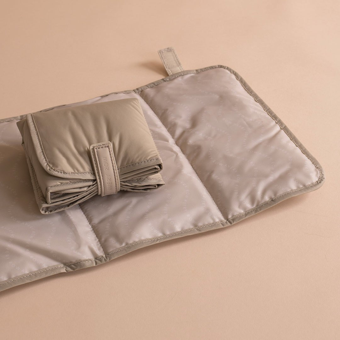 Buy Baby Changing Tote Bag - Oyster | Changing Bags & Travel Changing Mats for kids by Learning Bugs UK