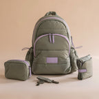 Buy Baby Changing Backpack - Olive | Changing Bags & Travel Changing Mats for kids by Learning Bugs UK