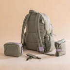Buy Baby Changing Backpack - Olive | Changing Bags & Travel Changing Mats for kids by Learning Bugs UK