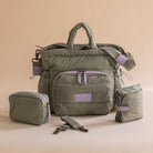 Buy Baby Changing Tote Bag - Olive | Changing Bags & Travel Changing Mats for kids by Learning Bugs UK