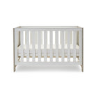 Obaby Nika Cot Bed - Grey Wash & White