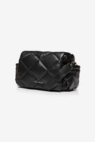 Buy Nova Eco Compact Changing Bag Black Quilted Faux Leather | Compact Changing Bag for kids by Learning Bugs UK
