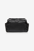 Buy Nova Eco Compact Changing Bag Black Quilted Faux Leather | Compact Changing Bag for kids by Learning Bugs UK