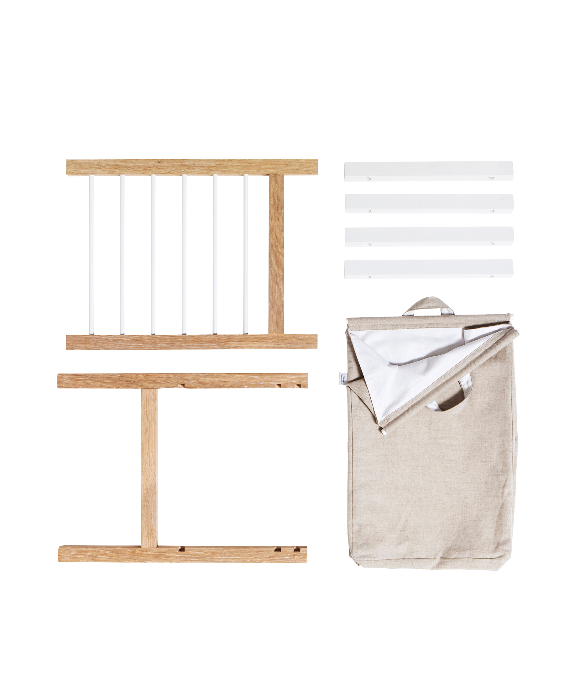 Oliver Furniture 2 Pull-Outs And Laundry Bag For Seaside Dresser