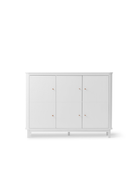 Oliver Furniture Wood Multi Cupboard 3 Doors - White – Storage Cupboard for children, available at Learning Bugs UK
