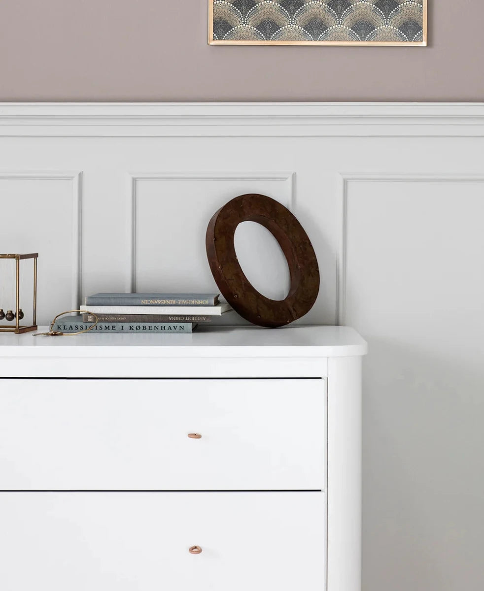 Oliver Furniture Wood Dresser 3 Drawers - White – Chest of Drawers for children, available at Learning Bugs UK