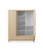 Oliver Furniture Wood Wardrobe 3 Doors - Oak – Wardrobes for children, available at Learning Bugs UK