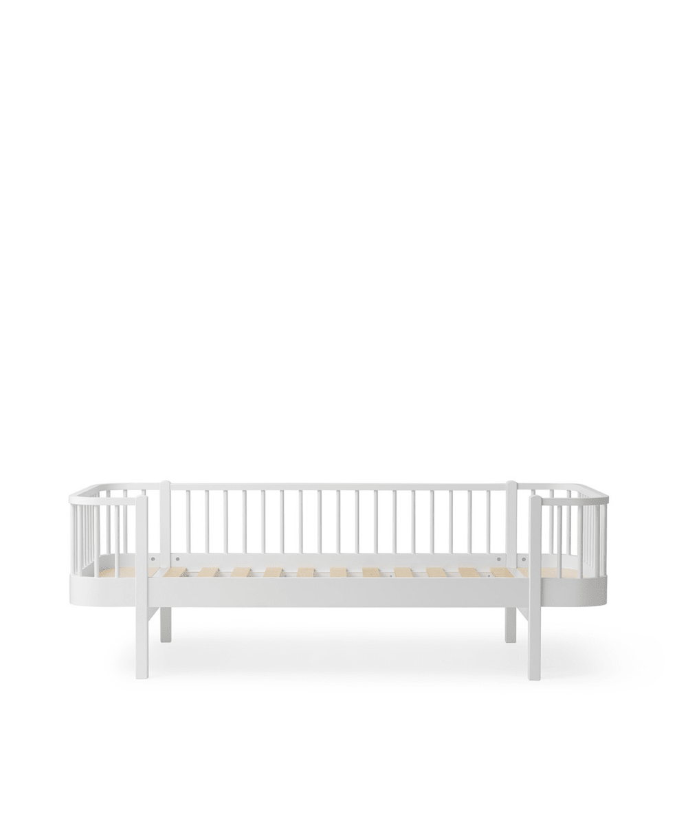 Wood Original Day Bed - White – Single Beds for children, available at Learning Bugs UK