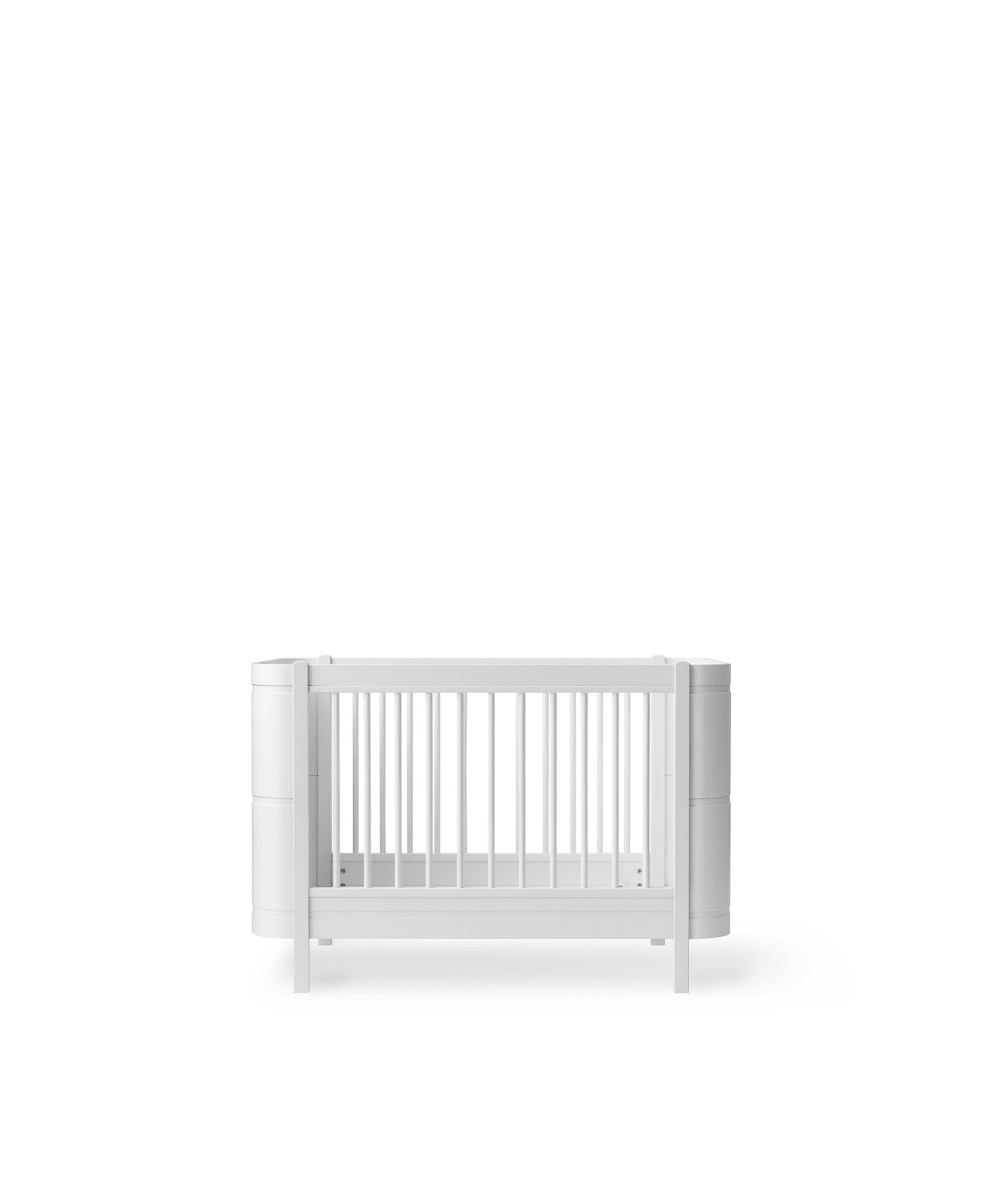 Mini+ Cot Bed Incl. Junior Kit - White (0-9 Years) – Cot Beds for children, available at Learning Bugs UK