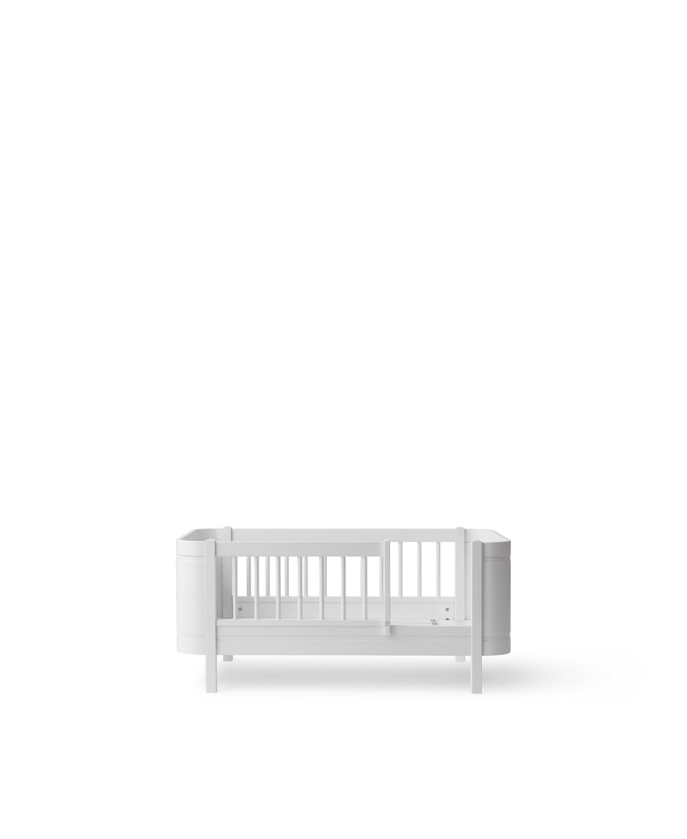 Mini+ Cot Bed Incl. Junior Kit - White (0-9 Years) – Cot Beds for children, available at Learning Bugs UK