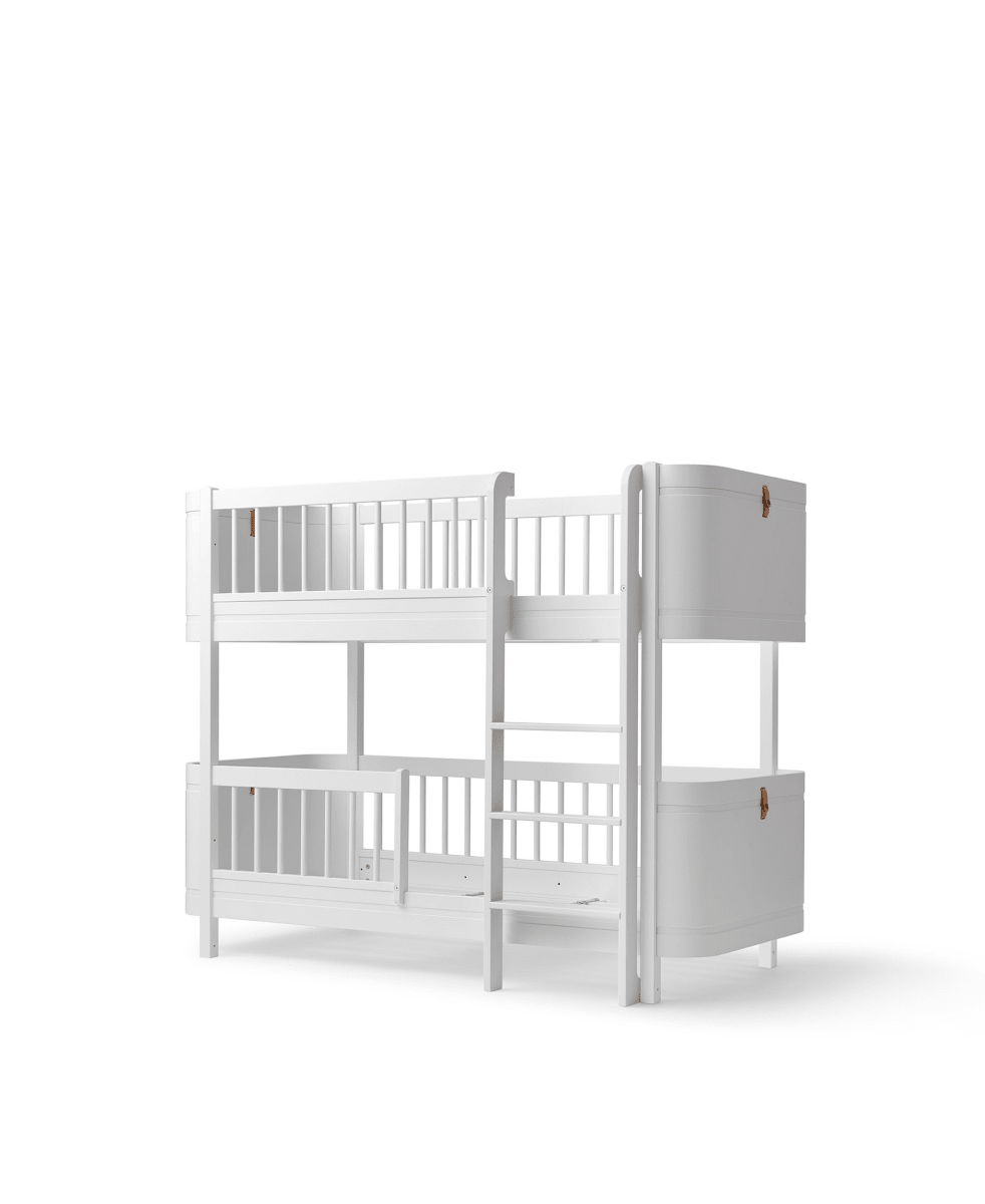 Mini+ Low Bunk Bed - White – Bunk Beds for children, available at Learning Bugs UK