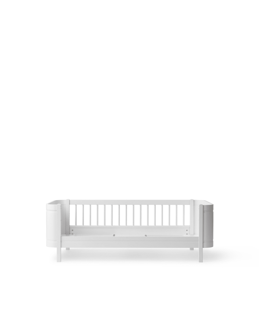 Mini+ Cot Bed Incl. Junior Kit - White (0-9 Years) – Cot Beds for children, available at Learning Bugs UK