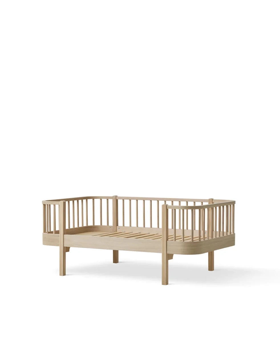 Oliver Furniture Wood Original Junior Day Bed - Oak – Junior Beds for children, available at Learning Bugs UK