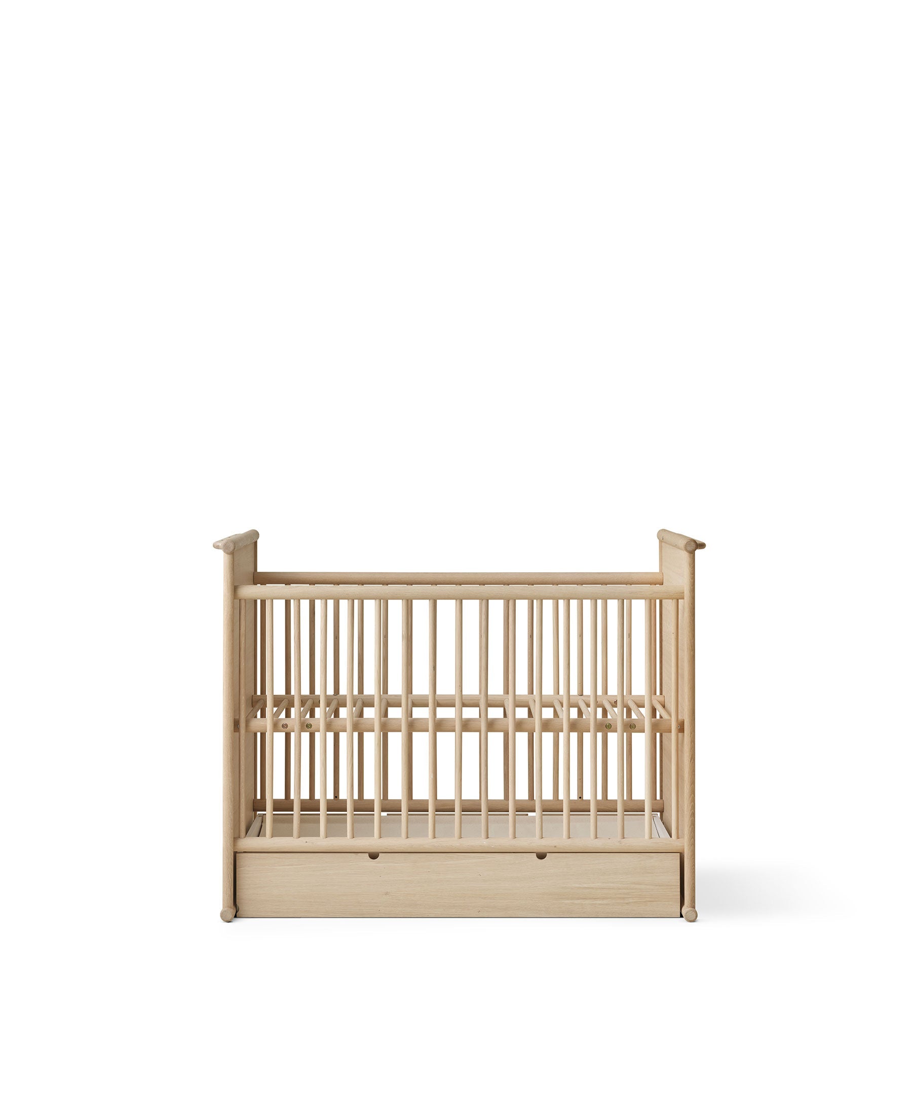 Oliver Furniture Camp Novel Cot Bed & Bed - Oak – Cot Bed for children, available at Learning Bugs UK