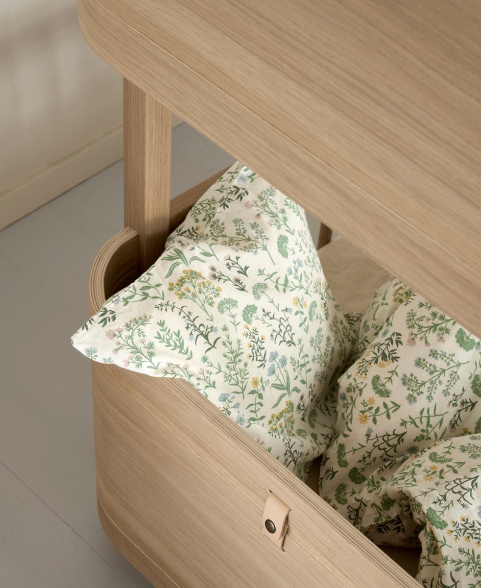 Mini+ Low Bunk Bed - Oak – Bunk Beds for children, available at Learning Bugs UK