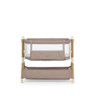 Obaby Cloud Bedside Crib - Nutmeg