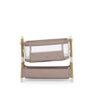 Obaby Cloud Bedside Crib - Nutmeg