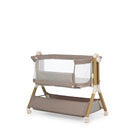 Obaby Cloud Bedside Crib - Nutmeg