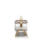 Obaby Cloud Bedside Crib - Nutmeg