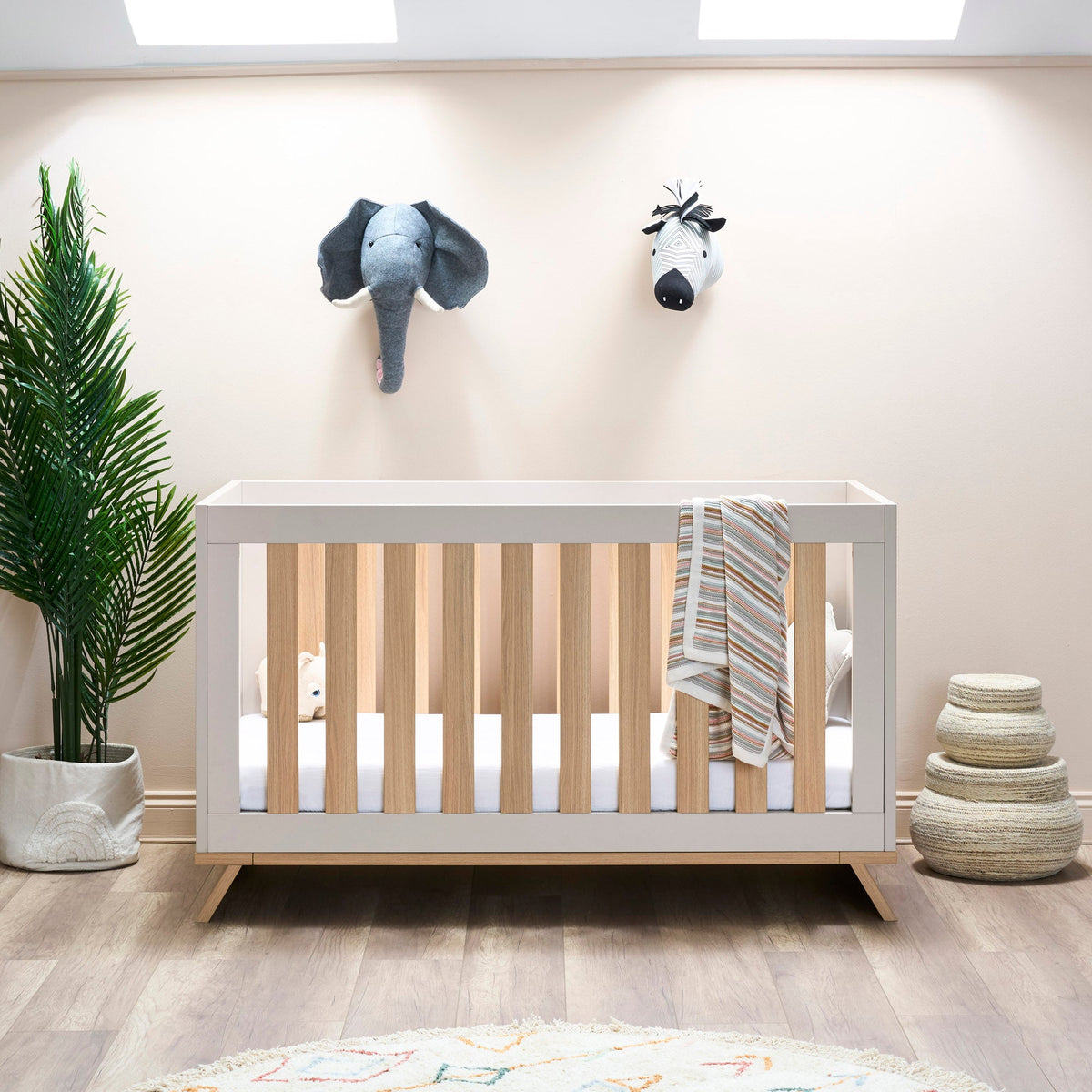 Obaby Thea 3 Piece Nursery Room Set - Latte