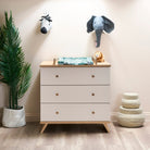 Obaby Thea 3 Piece Nursery Room Set - Latte