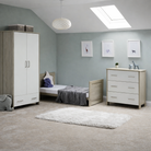 Obaby Nika 2 Piece Room Set - Grey Wash & White