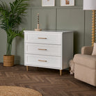 Obaby Orla 3 Piece Room Set - White With Oak