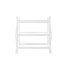 Obaby Stamford Sleigh Open Changing Unit - White