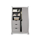 Obaby Stamford Mini Sleigh 3 Piece Room Set - Warm Grey
