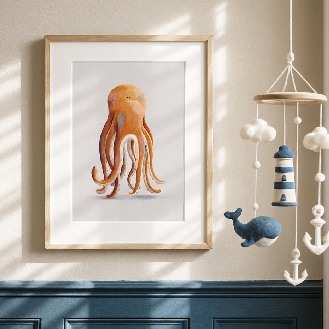 Under the Sea Nursery Prints Set of 4 – Print Sets for children, available at Learning Bugs UK