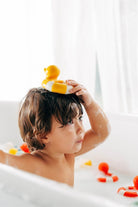 Oli & Carol Floatie Duck Yellow Bath Toy – Bath Toys for children, available at Learning Bugs UK