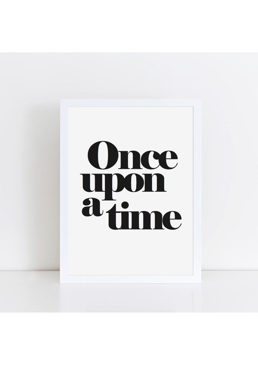Once Upon A Time Print – for children, available at Learning Bugs UK