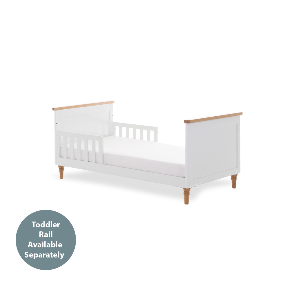 Obaby Stamford Classic Toddler Rail - White