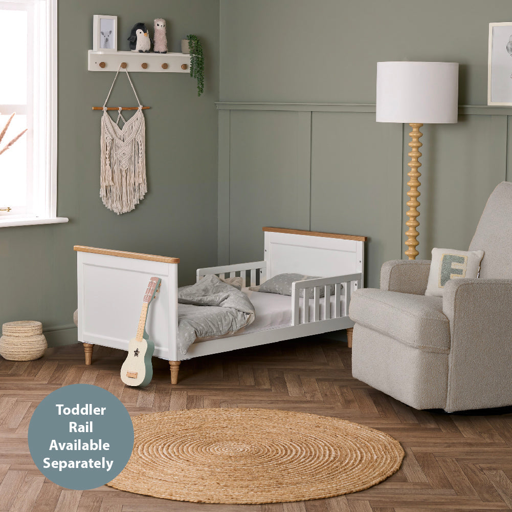 Obaby Orla 3 Piece Room Set - White With Oak