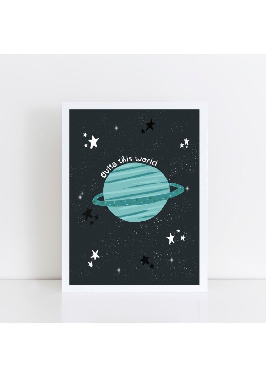 Outta This World Print – for children, available at Learning Bugs UK
