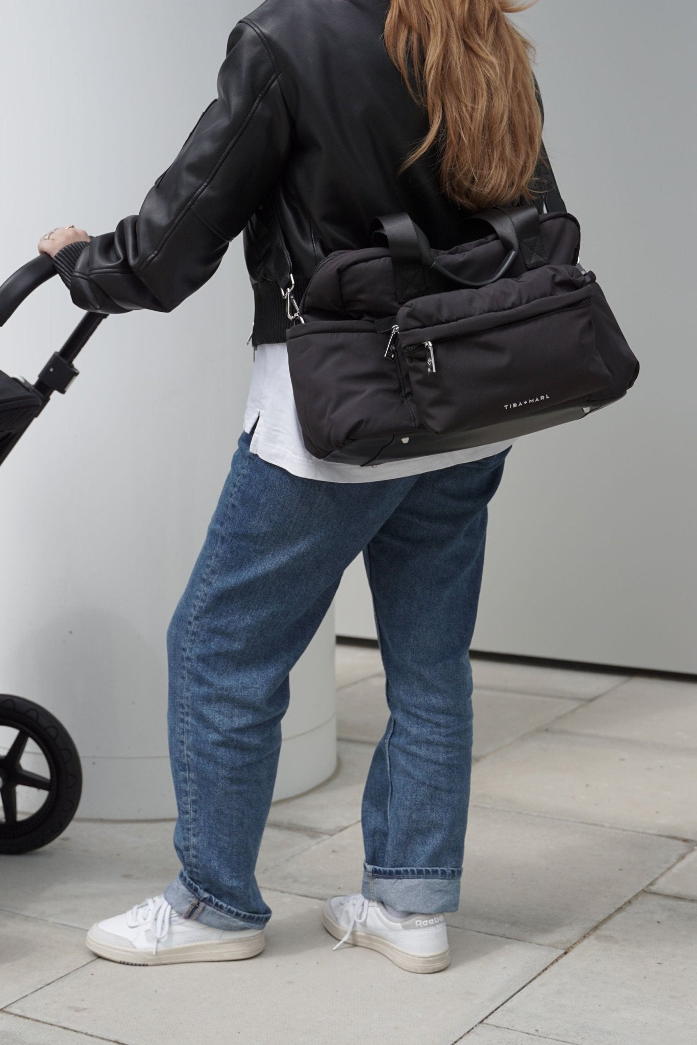 Buy Phoenix Eco Holdall Changing Bag Black | Changing Holdall for kids by Learning Bugs UK