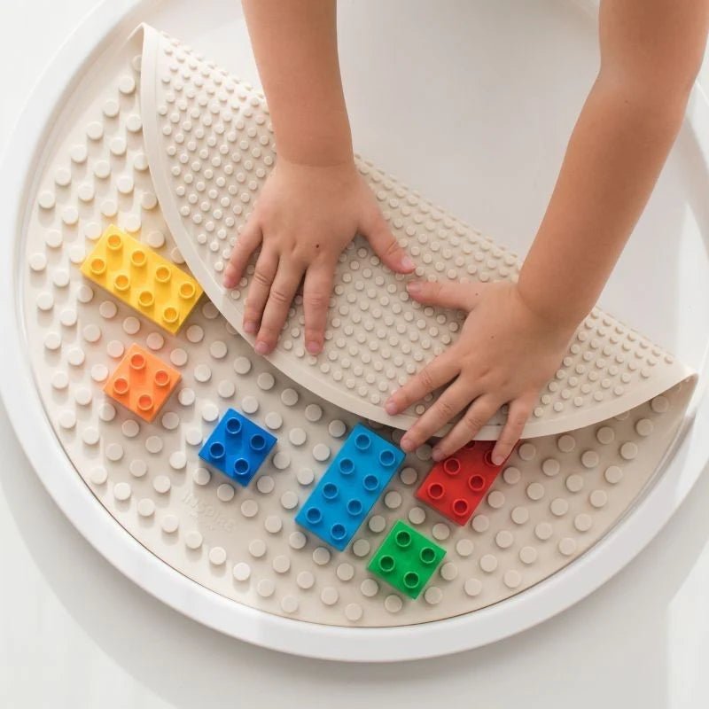 Buy Inspire My Play Building Block Mat - Stone | for kids by Learning Bugs UK