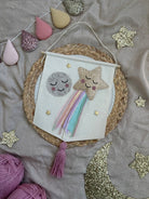 Shooting Star Wall Hanging - Pastel – for children, available at Learning Bugs UK