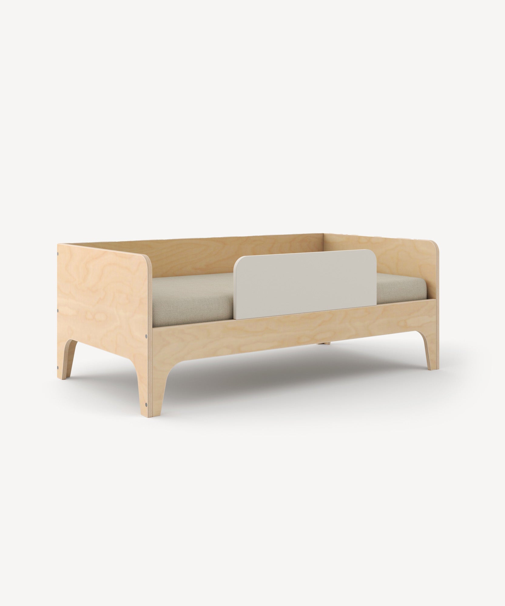 Oeuf Perch Toddler Bed - White & Birch, view 2