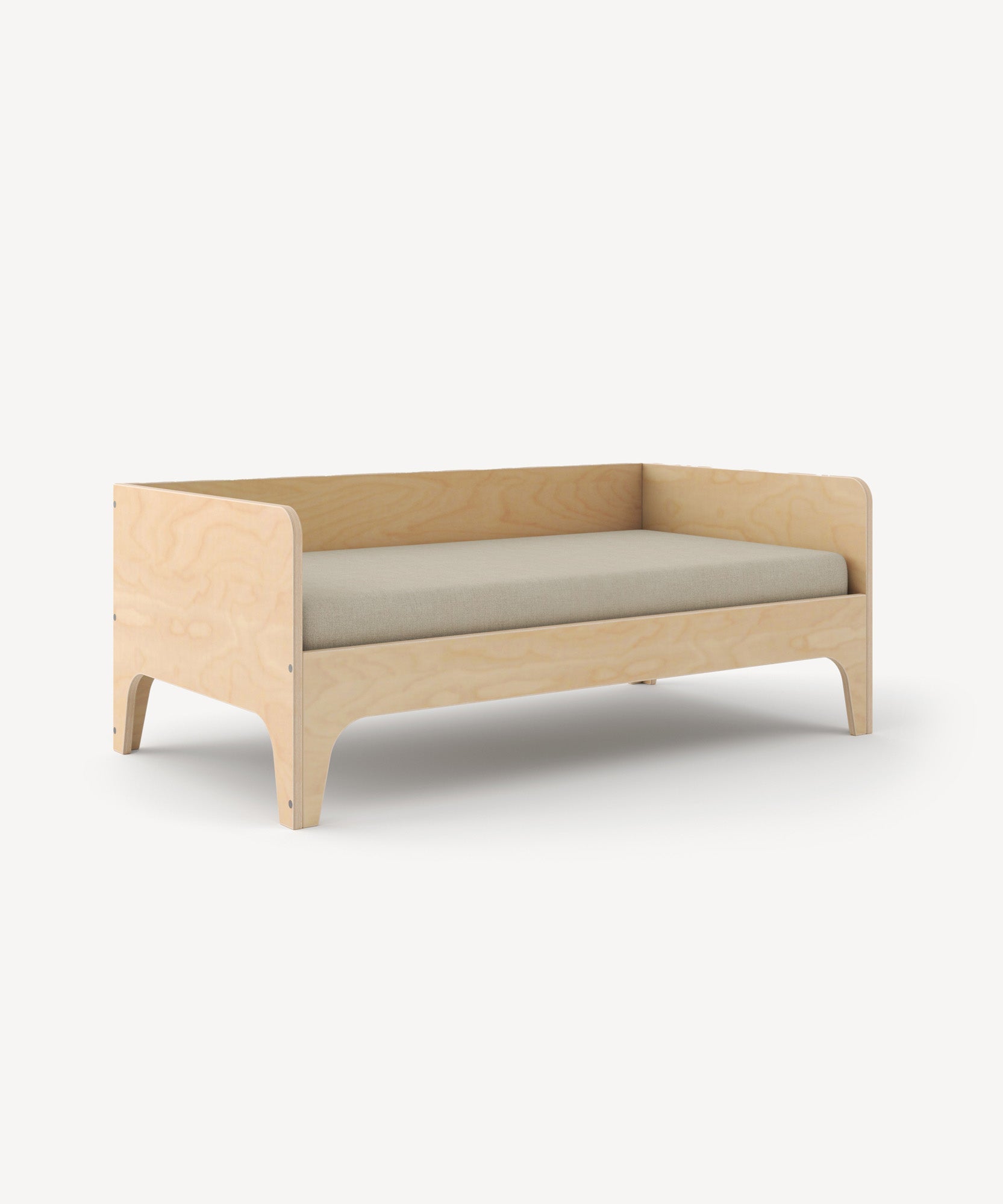 Oeuf Perch Toddler Bed - White & Birch, view 6